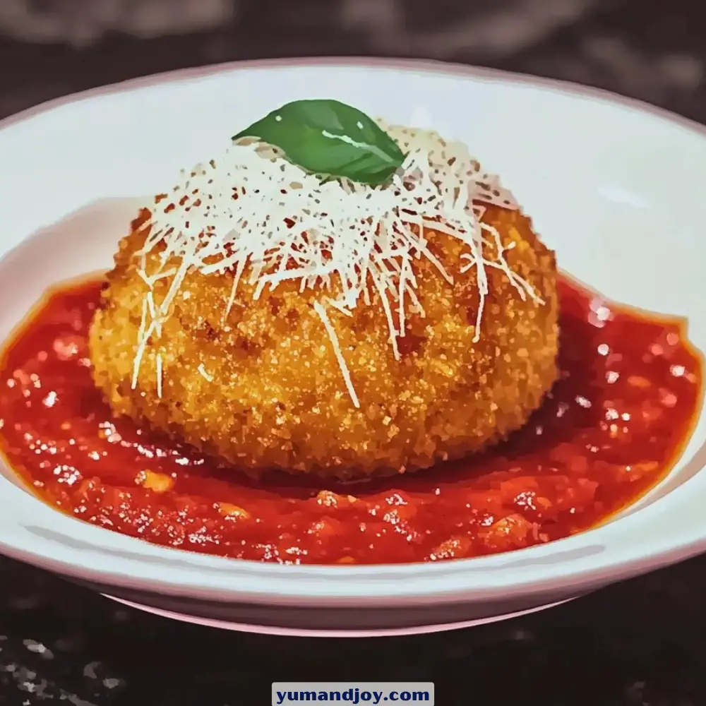 Crispy Arancini with Risotto