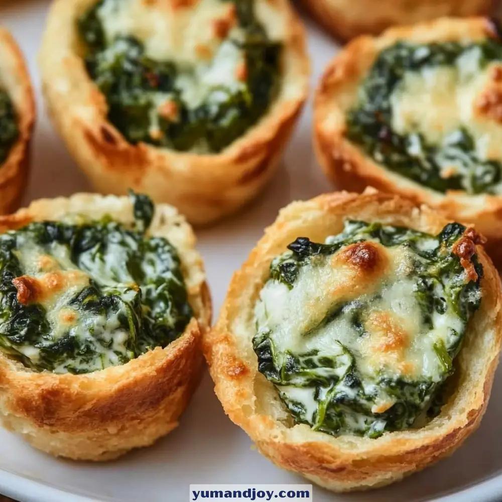 Spinach Dip Bites