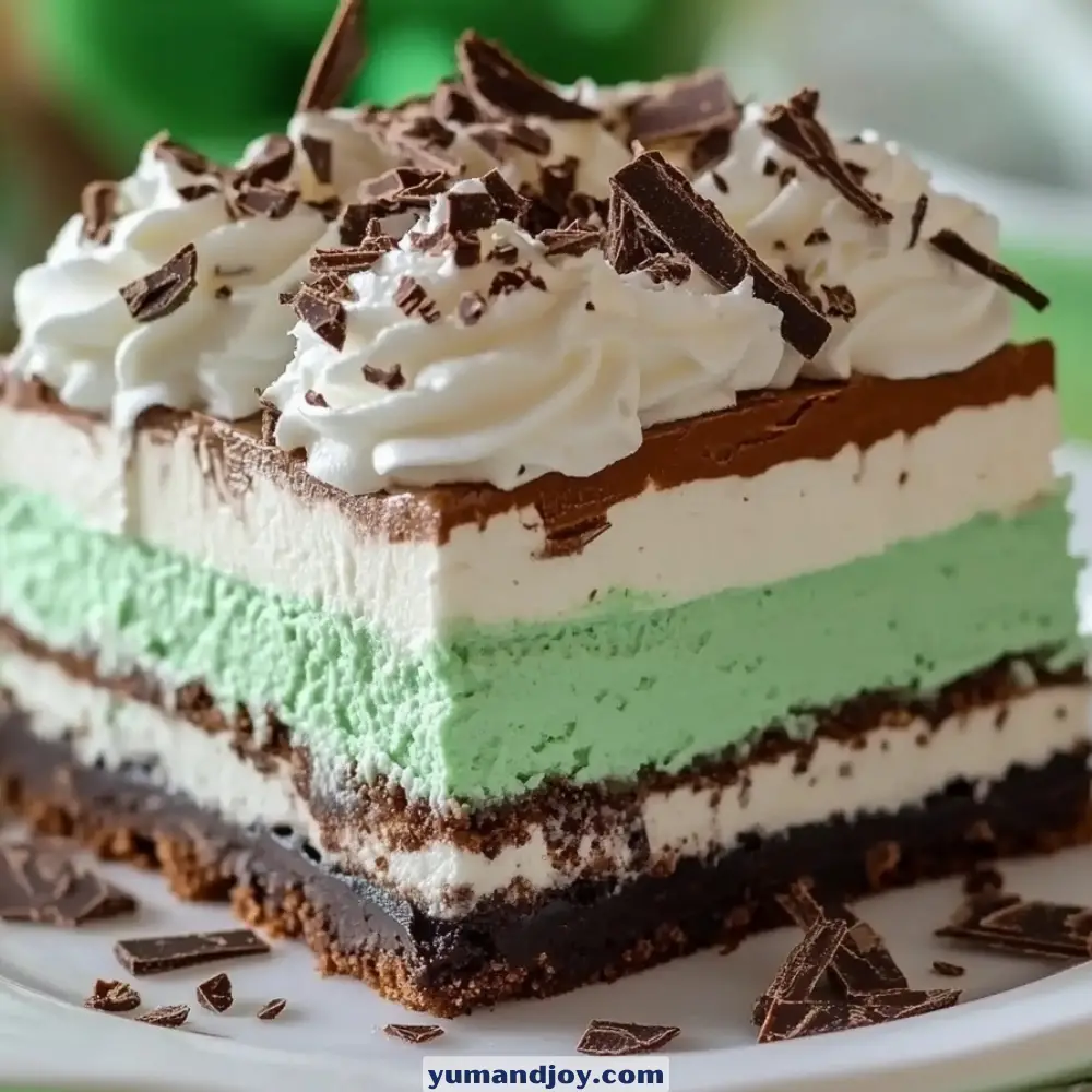 St. Patrick’s Day Mint Dessert