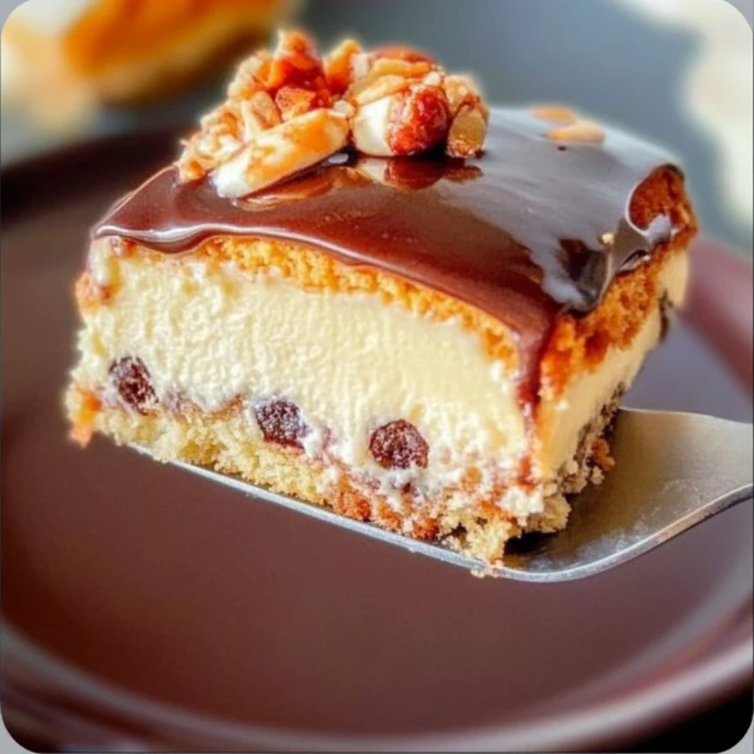 Boston Cream Poke Cake