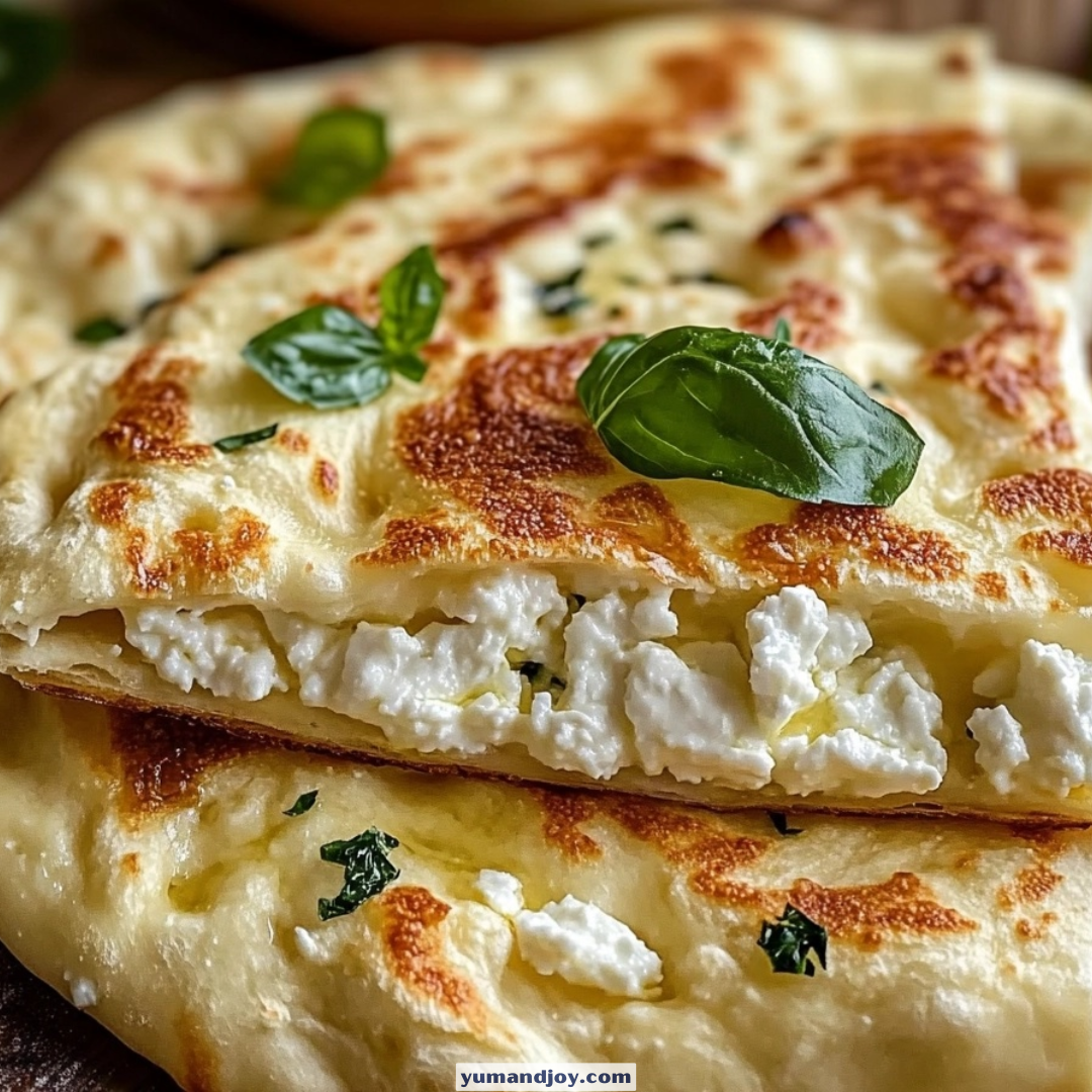 Easiest Cottage Cheese Flatbread