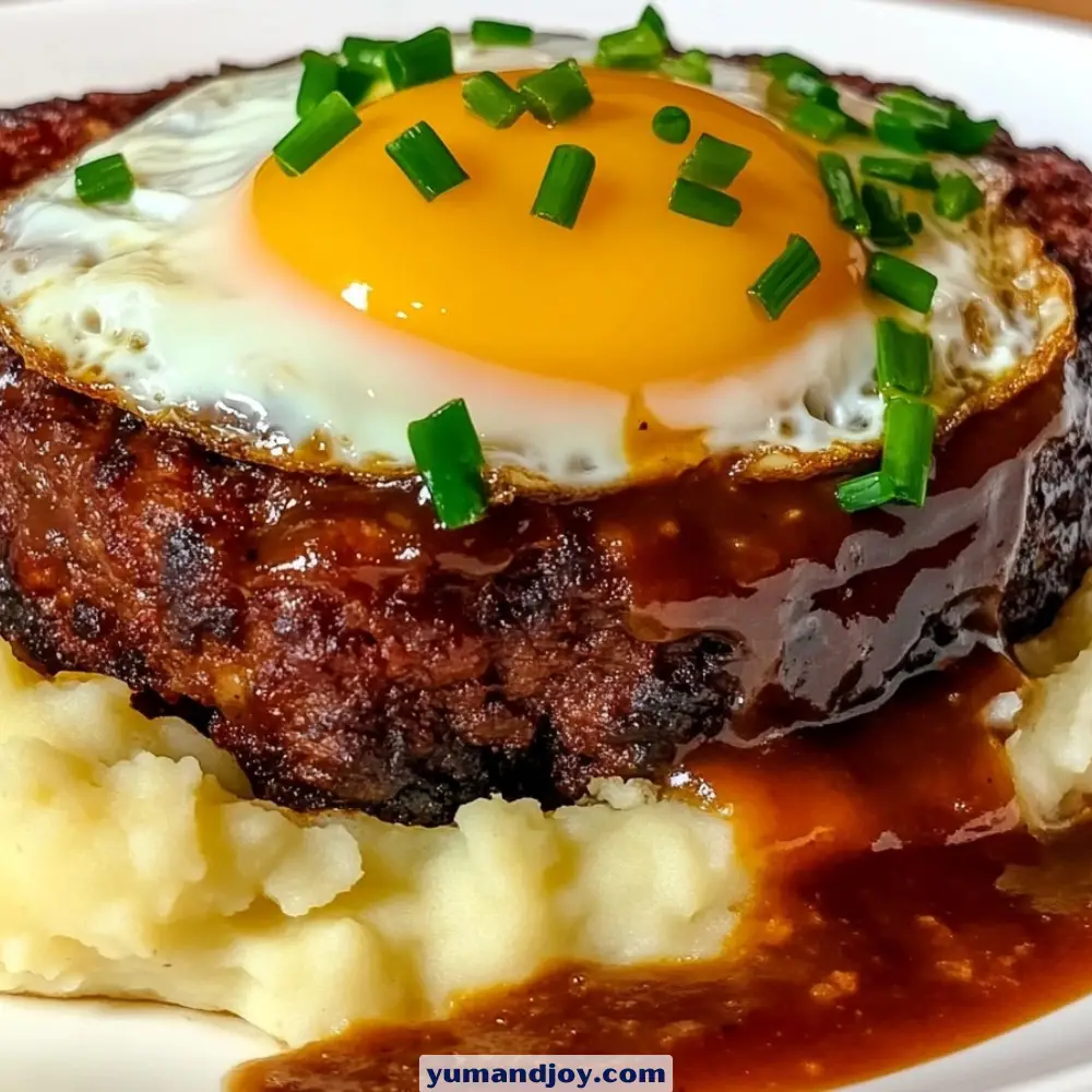 Juicy Meatloaf & Garlic Mashed Potatoes