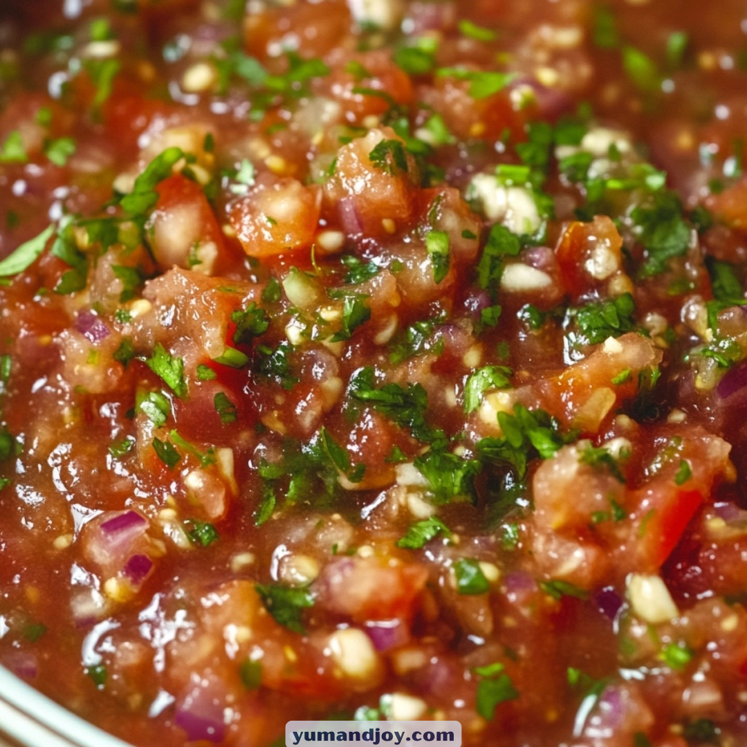 Tomato and Corn Chipotle Salsa with Meyer Lemon