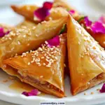 Moroccan Briouat with Honey & Sesame