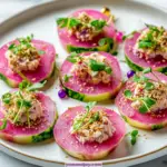 Watermelon Radish Bites