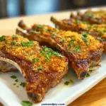 Parmesan Crusted Lamb Chops