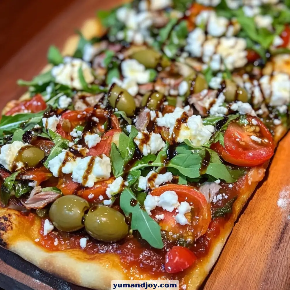 Gourmet Flatbread Pizza