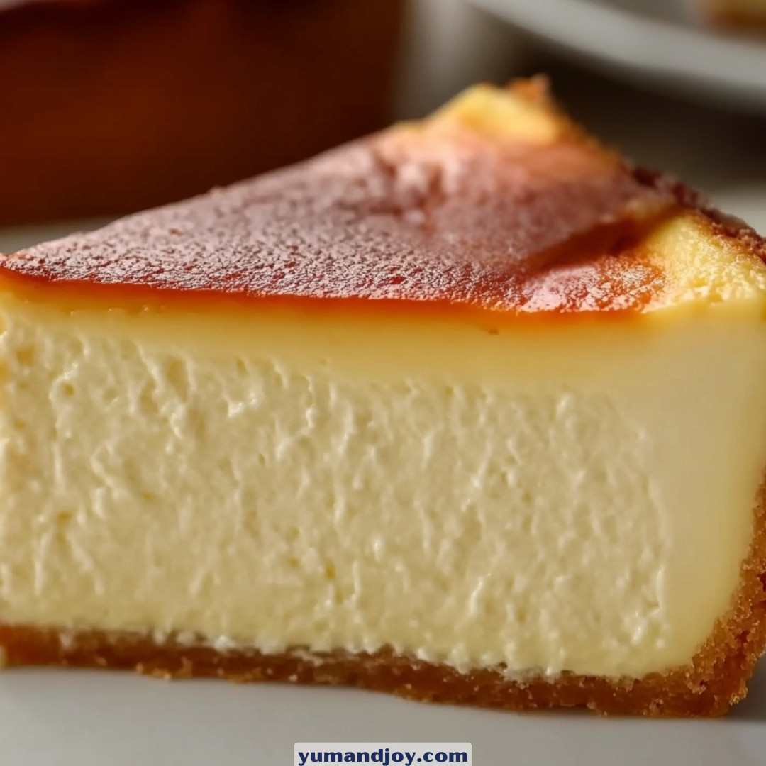 Basque-Style Loaf Pan Cheesecake