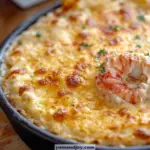 Creamy Cheesy Cheddar Lobster Dip