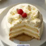 Creamy Vanilla Custard Cake