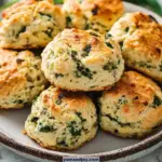 Wild Garlic Vegan Scones