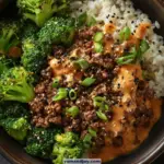 Teriyaki Ground Beef and Broccoli