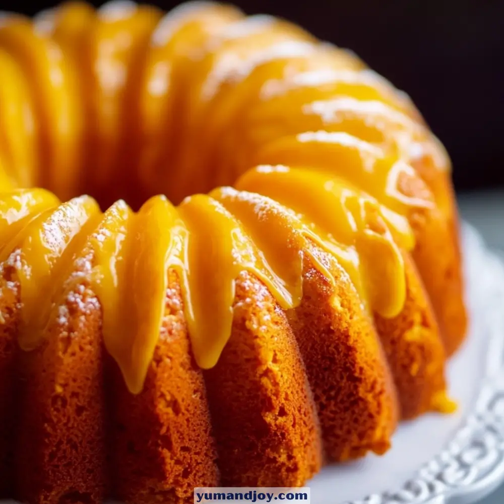 Vegan Mango Bundt Cake