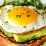 French Toast with Egg & Avocado