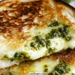 Pesto Mozzarella Grilled Cheese Recipe