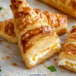 Cheesy Filled Puff-Pastry Easter Carrots