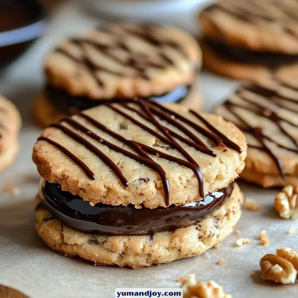 Espresso Walnut Shortbread