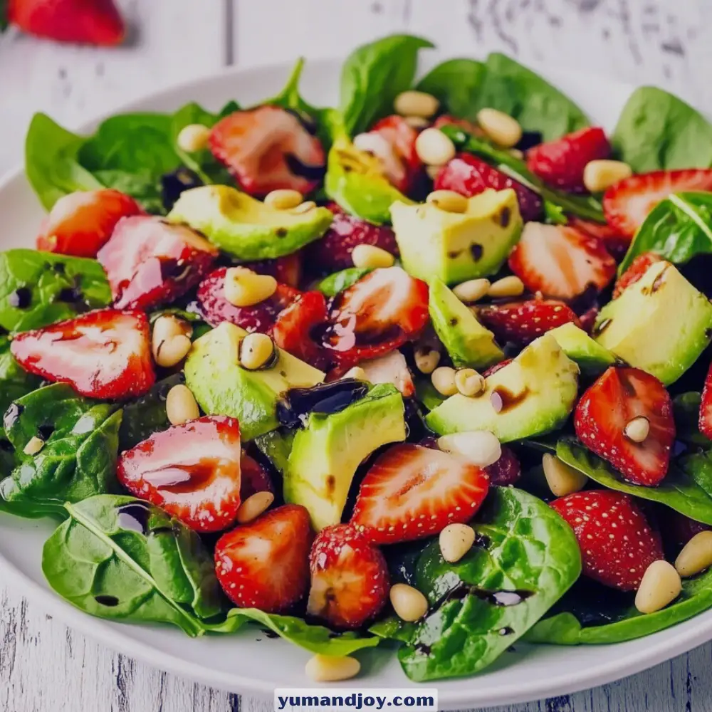 Strawberry Spinach Salad