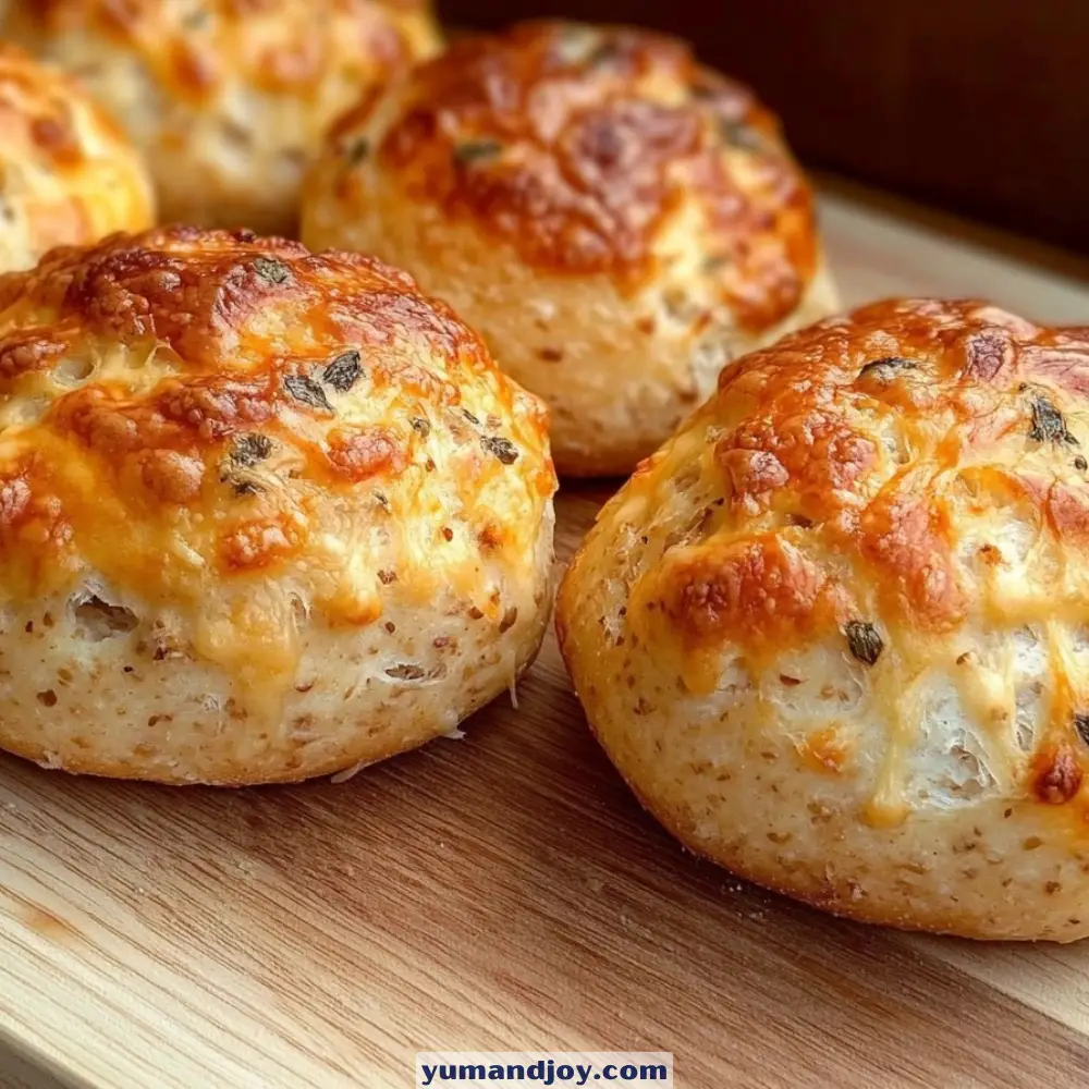 Oat Bread with Cheese, Garlic & Oregano