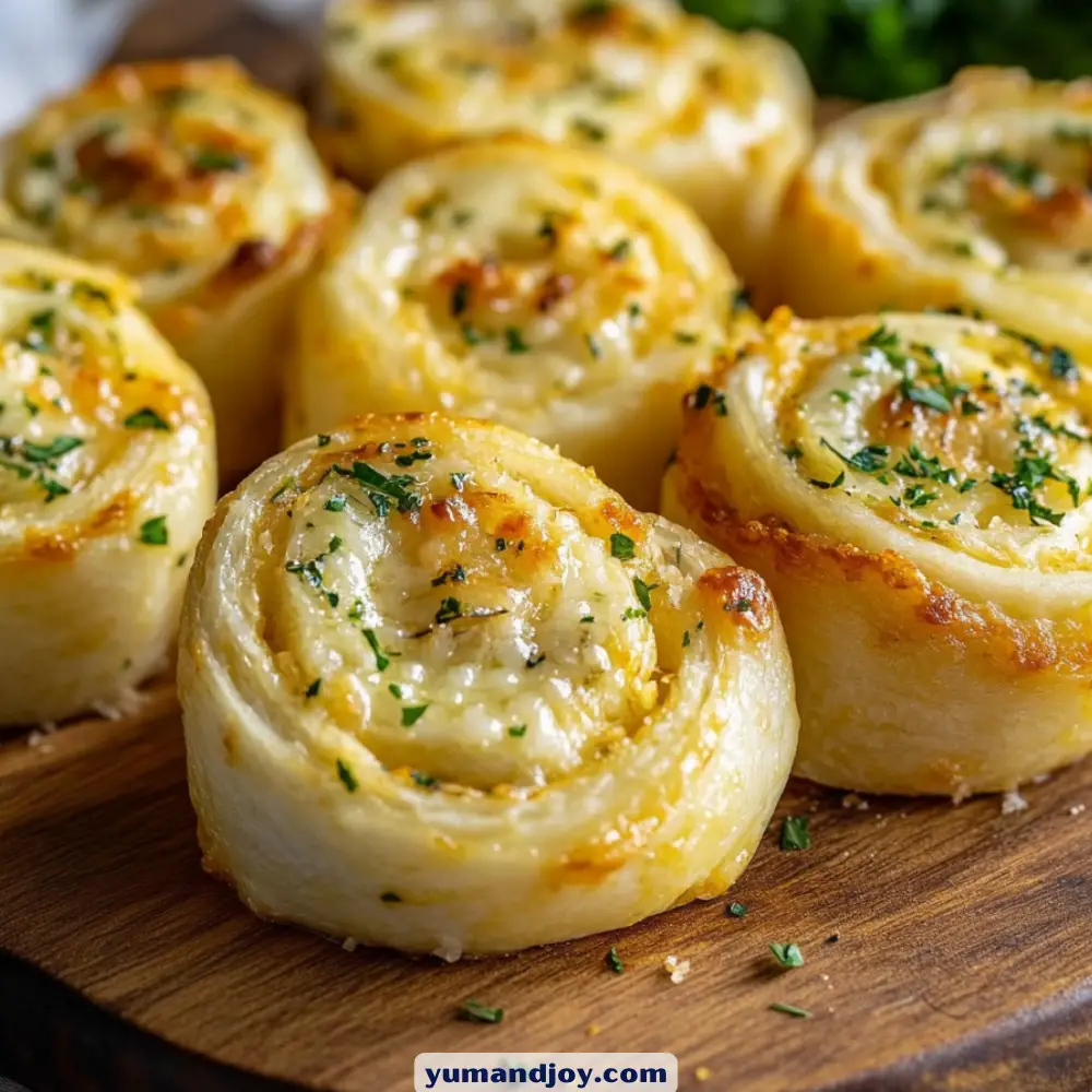 Cheesy Garlic Butter Rollups