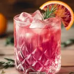 Floral Hibiscus Rose Mocktail