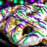 Festive Mardi Gras Pretzels