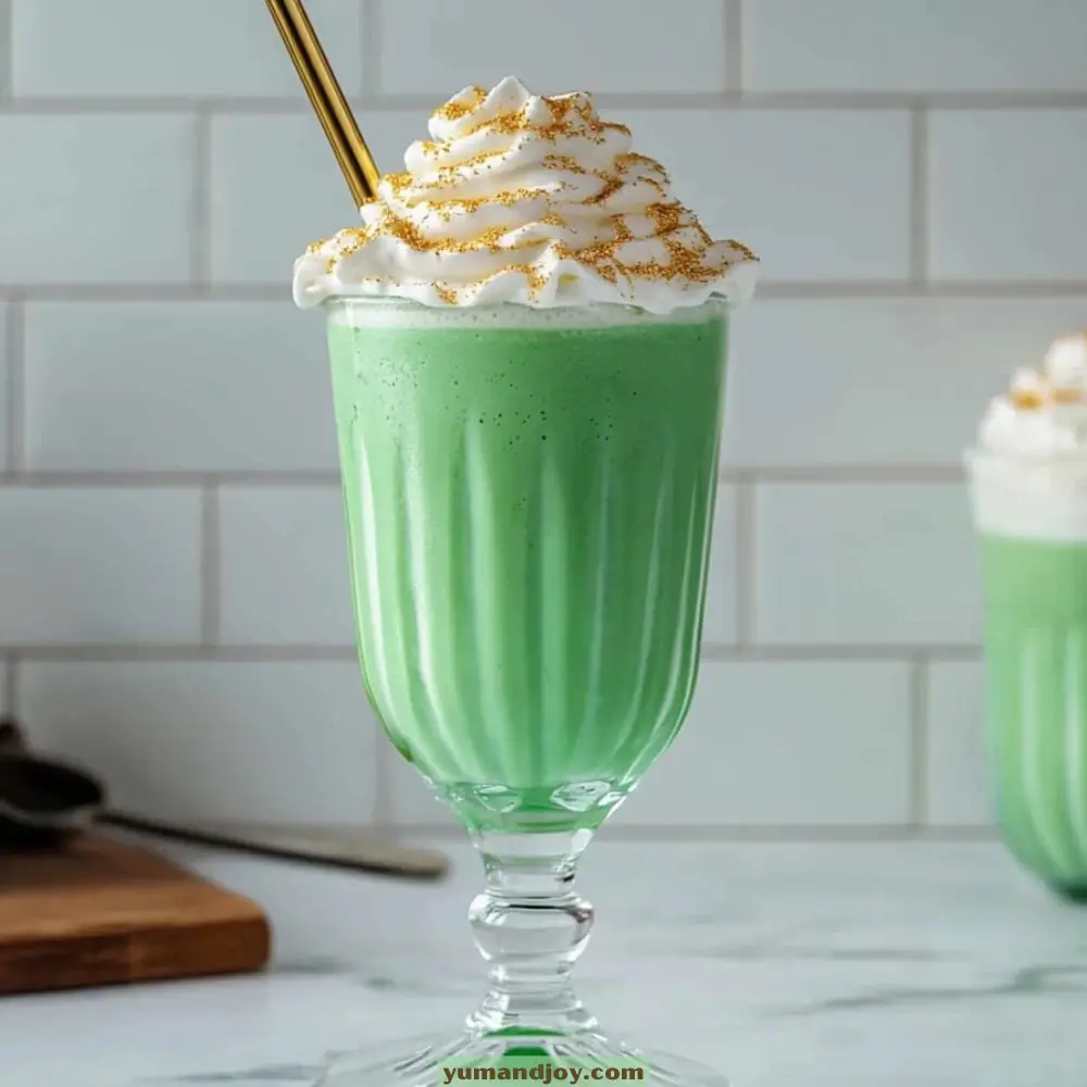 Creamy Pandan Milkshake