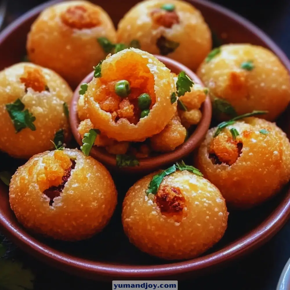 Crispy Golgappe – Indian Street Food Delight