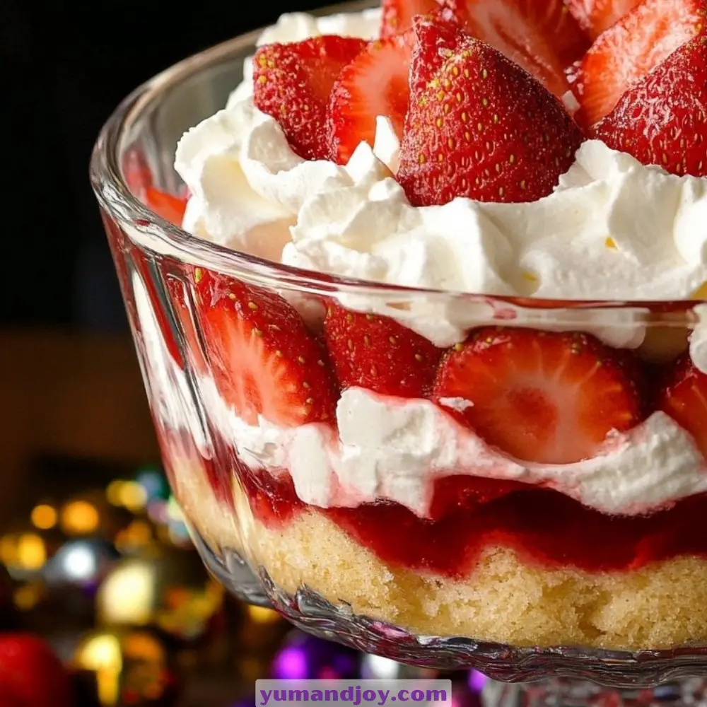 Strawberry Cheesecake Trifle