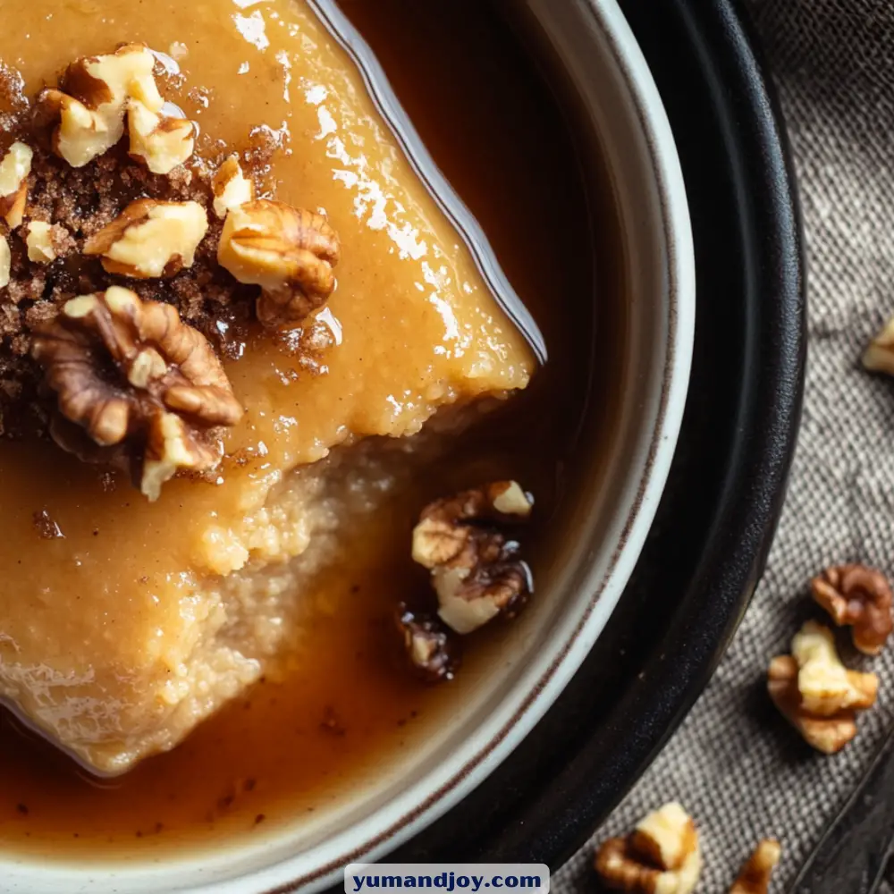 Maple Walnut Pudding Chômeur