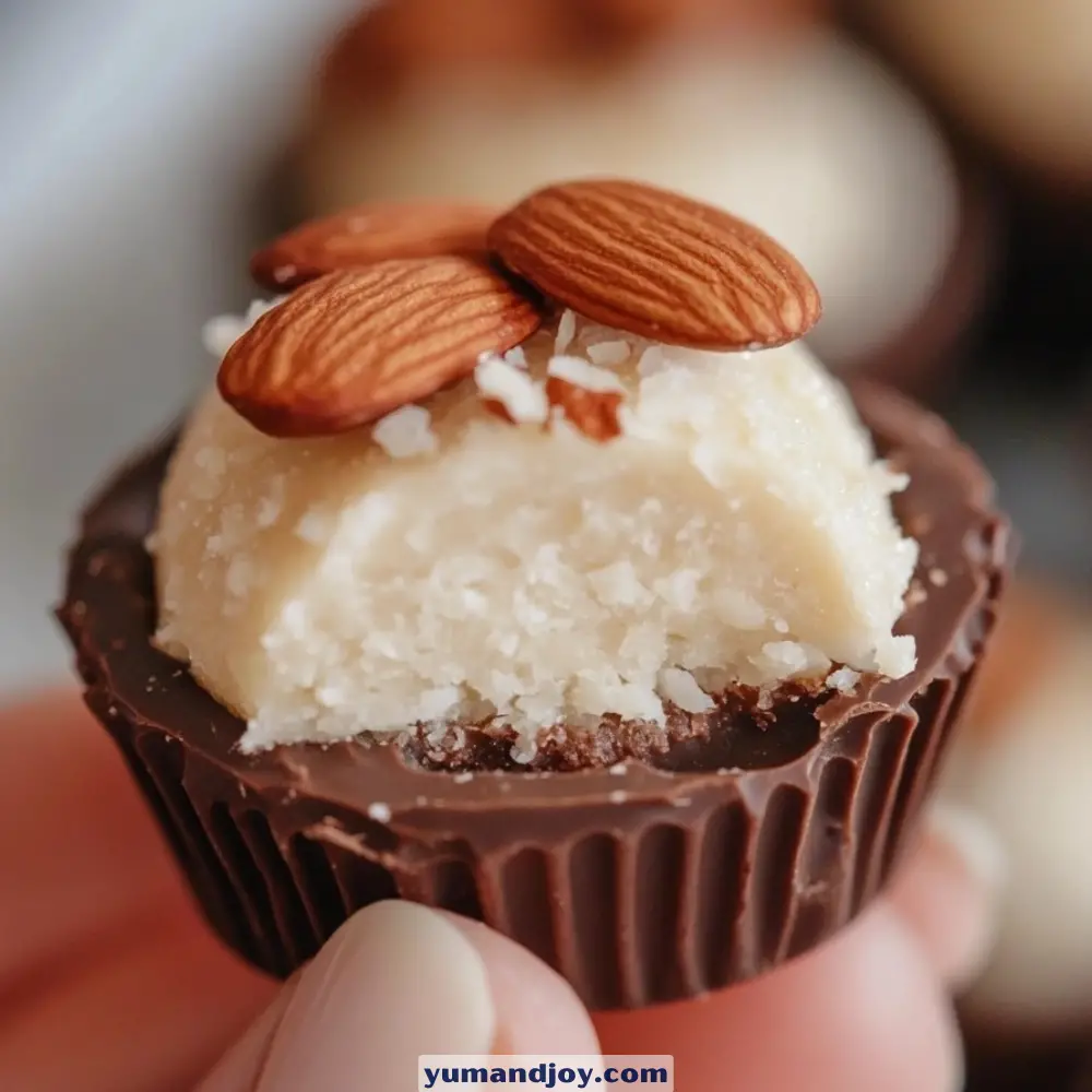 Homemade Healthy Almond Joys