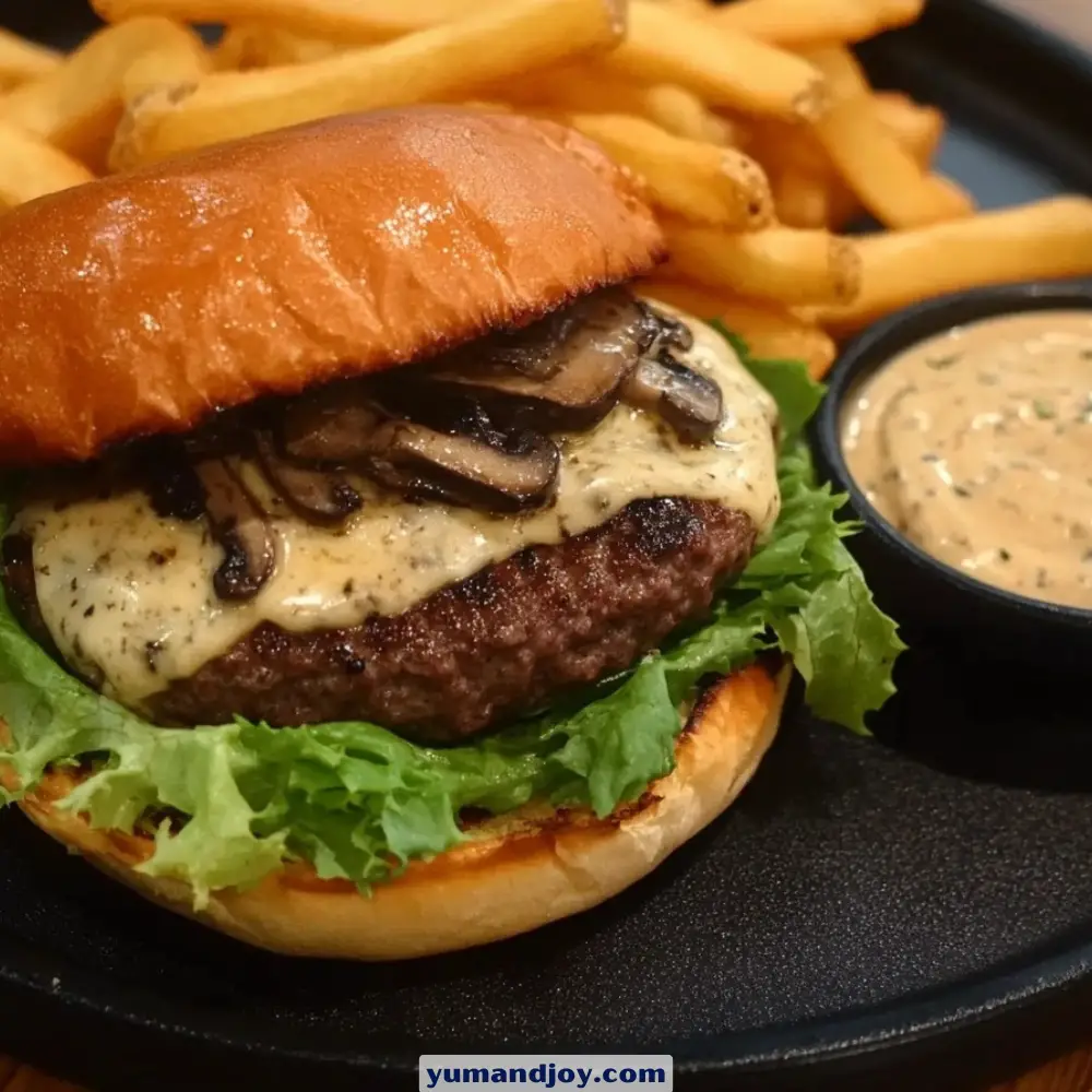 Angus Truffle Cheeseburger