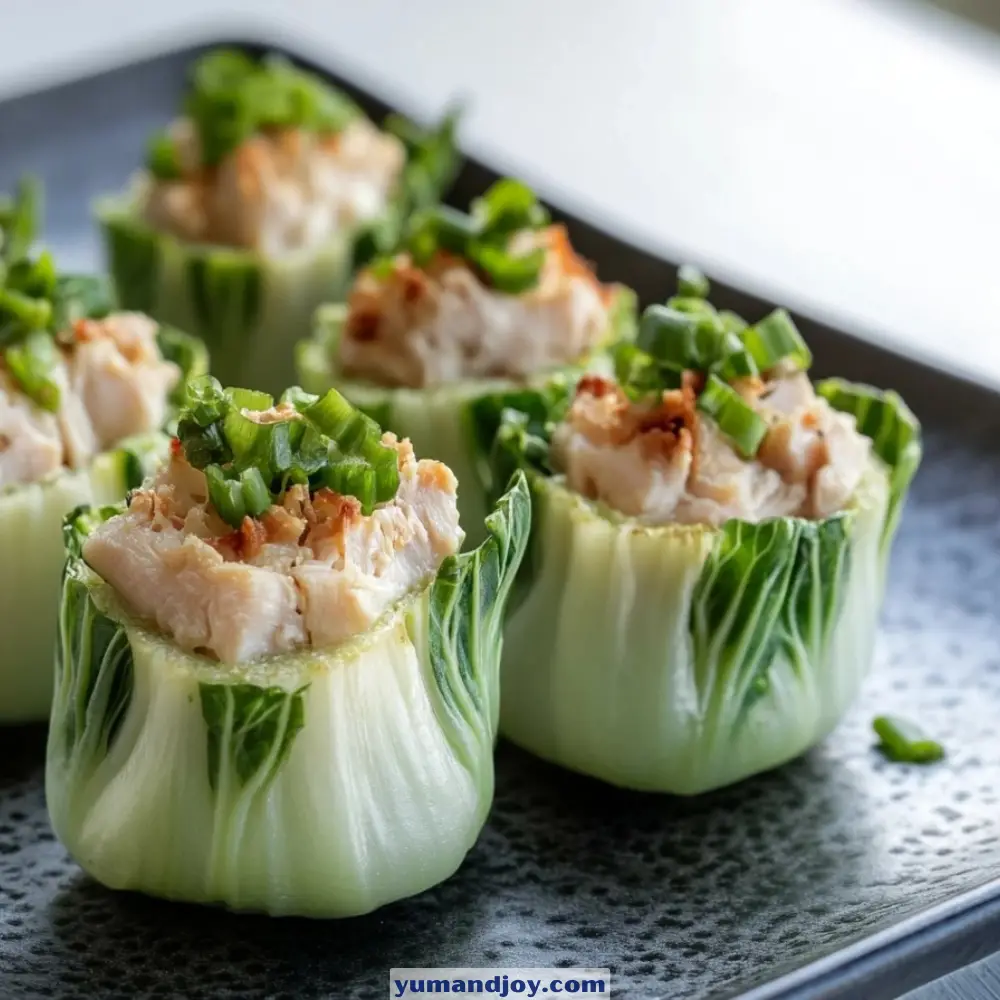 Bok Choy Stuffed Elegance