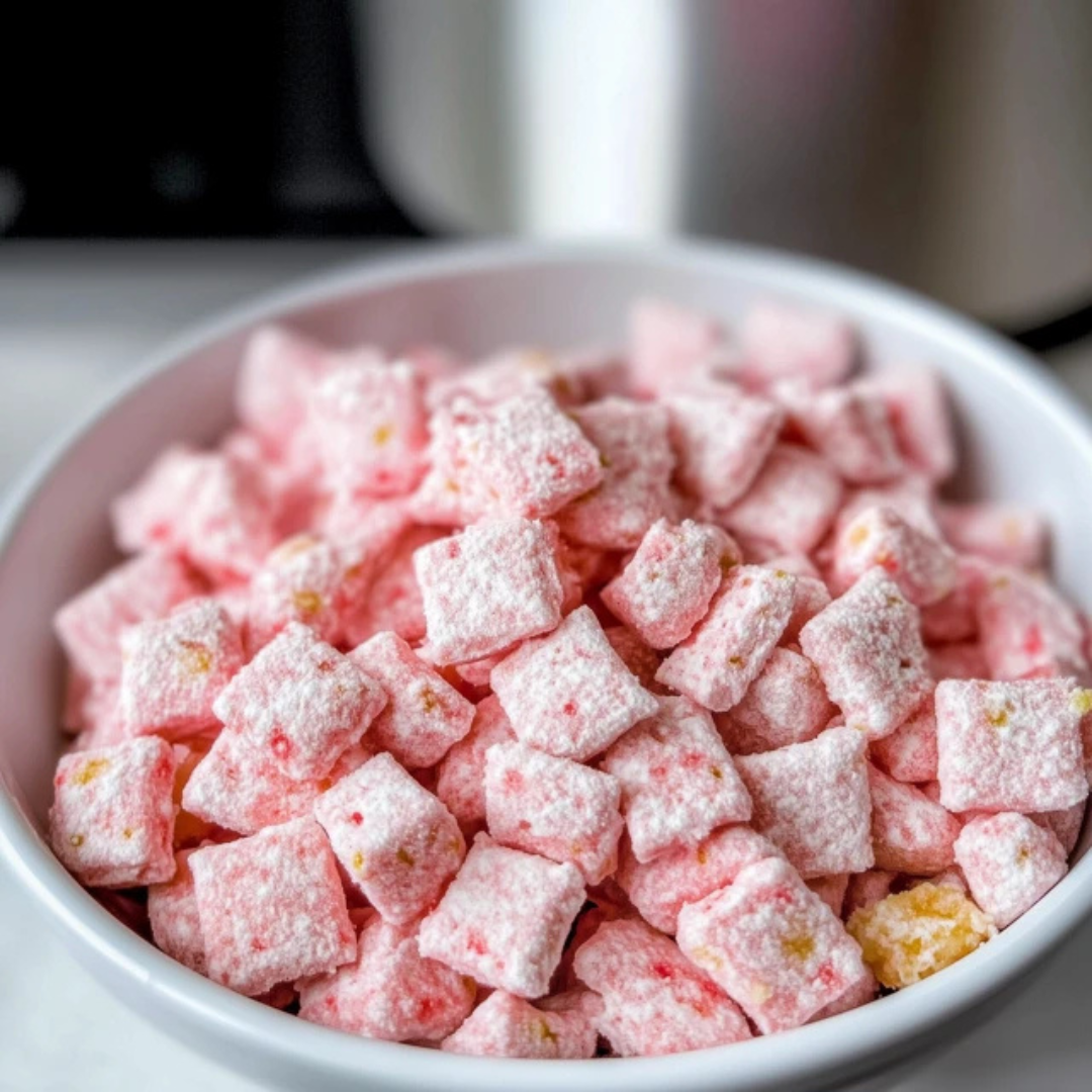 Strawberry Shortcake Puppy Chow