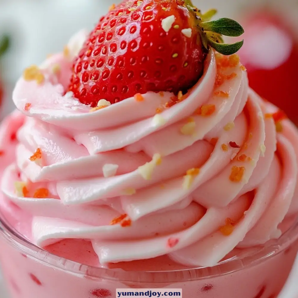 Strawberry Mousse