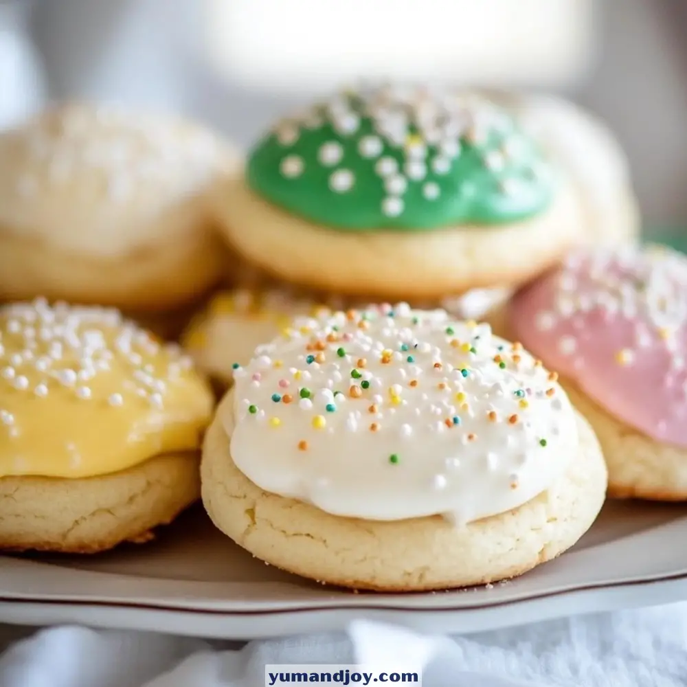 Easter Sour Cream Cookies