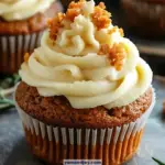 Easy Carrot Cake Cupcakes Recipe