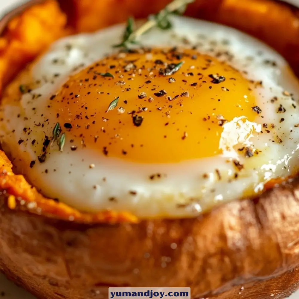 Crispy Sweet Potato Egg Cups