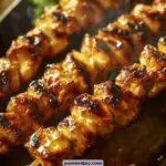 Grilled Thai Coconut Chicken Skewers