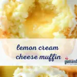 Lemon Cream Cheese Muffins