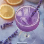 Lemon Lavender French 75 Mocktail