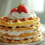 Strawberry Shortcake Waffles