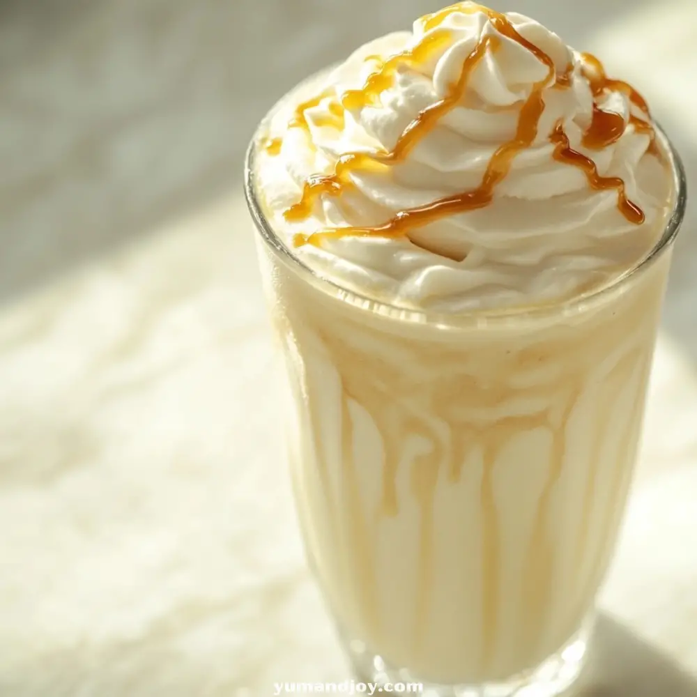 Homemade Vanilla Bean Frappuccino