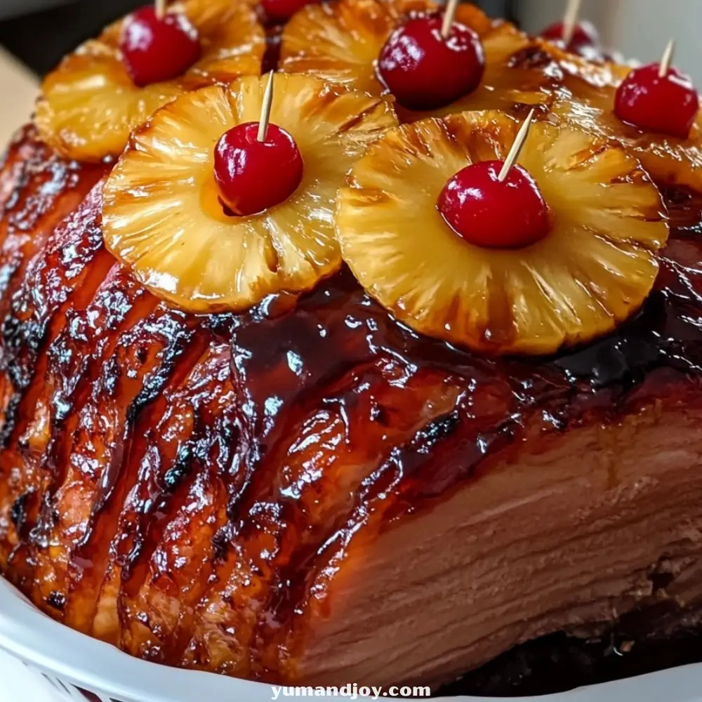 Honey Baked Brown Sugar Pineapple Glaze Ham