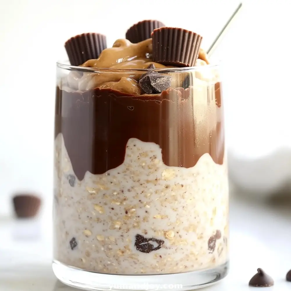 Moose Tracks Overnight Oats