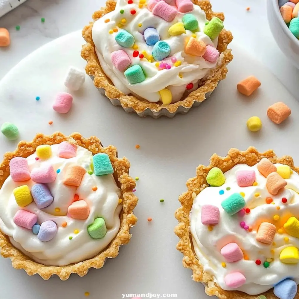 Cereal Milk Tartlets
