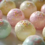 Easter Cake Pops with Sprinkles