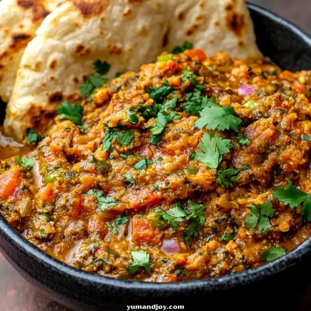 Authentic Indian Baingan Bharta