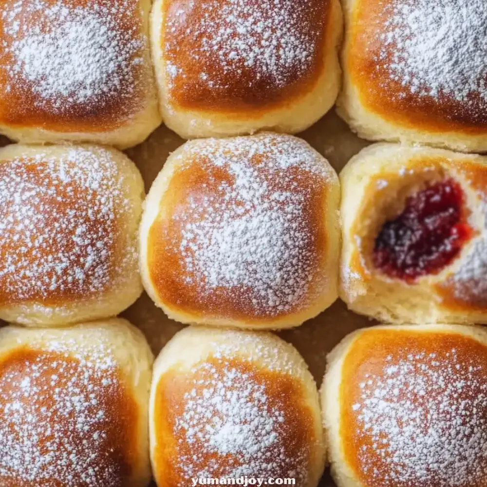 Vegan Jam Buns