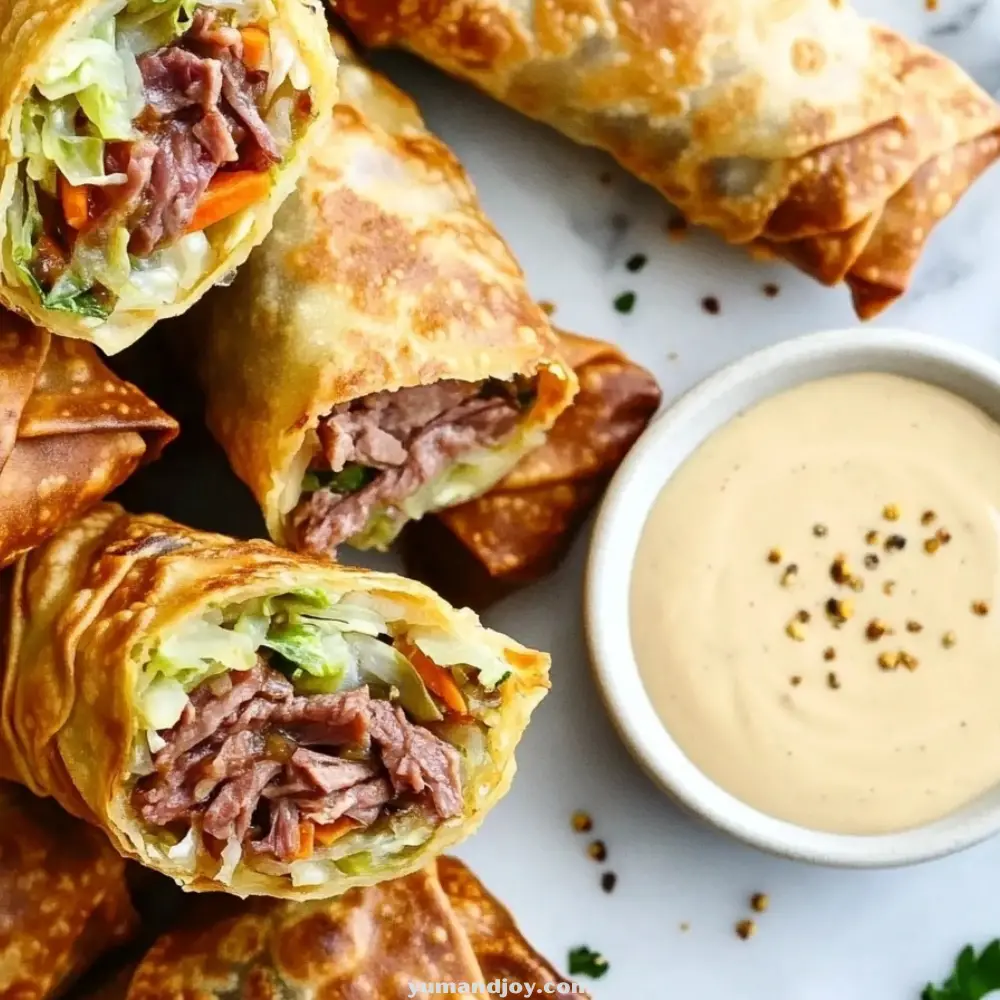 Corned Beef & Cabbage Egg Rolls